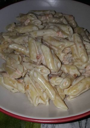 Foto principal de Pasta con salmón ahumado