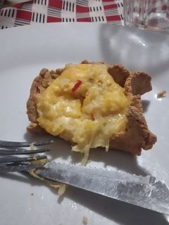 Una foto de Relleno tipo humita