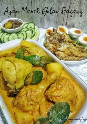 Gambar 🍗 Ayam Masak Gulai Dagang 🍗