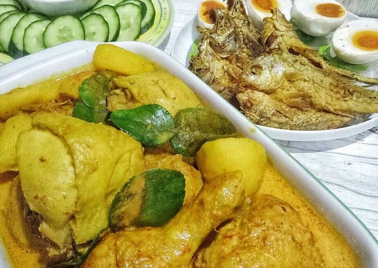 Cara Mudah Buat 🍗 Ayam Masak Gulai Dagang 🍗 yang Sedap