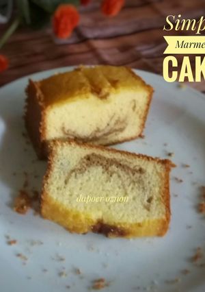 Foto resep Marmer Cake Simple (3 telur)