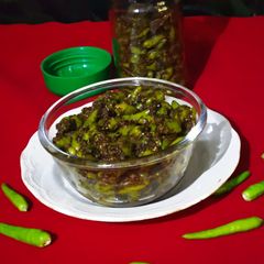 Greenchilli Achar A picture of Greenchilli Achar.