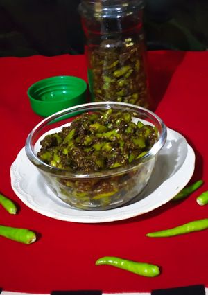 A picture of Greenchilli Achar.