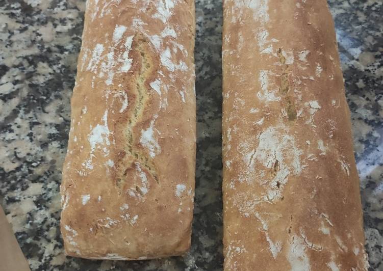 Pan sin amasado y levadura química