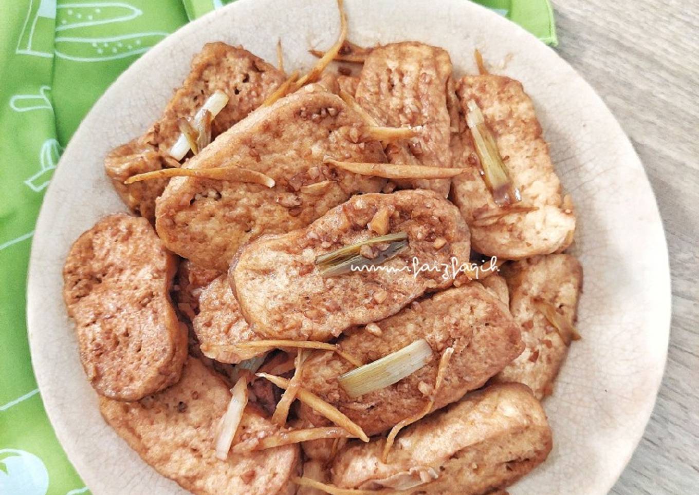 Tahu Kecap Taiwan (Hongsau Tofu)