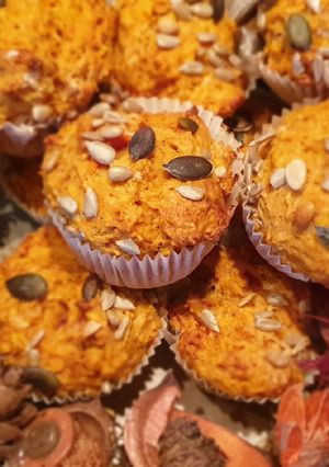 Sütőtökös muffin recept fotója