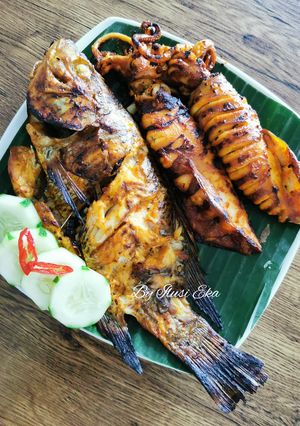 Foto resep Seafood Bakar Bumbu Jimbaran