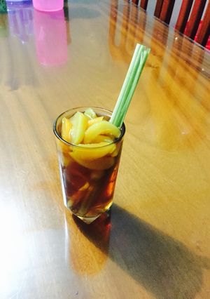 Hình của món Trà đào cam sả.