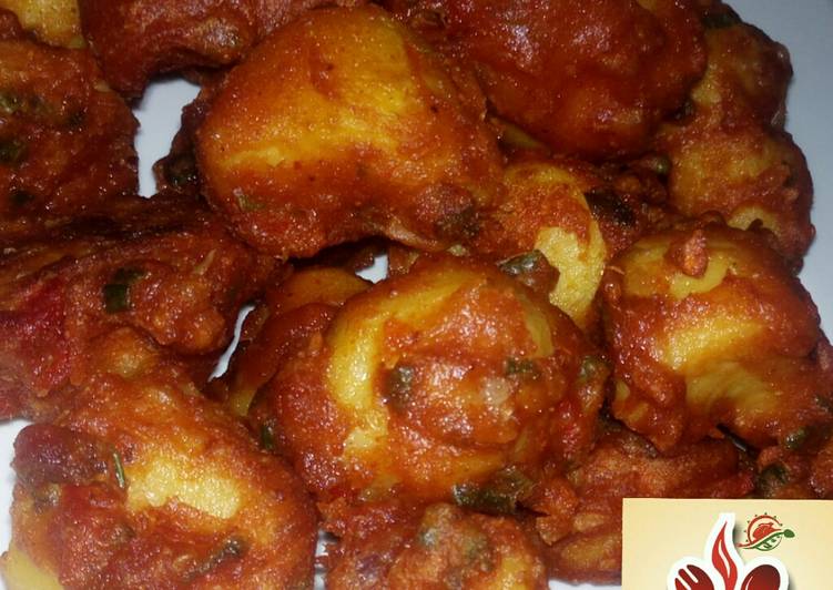 How to Make Quick Yadda zakiyi potatoes pakora