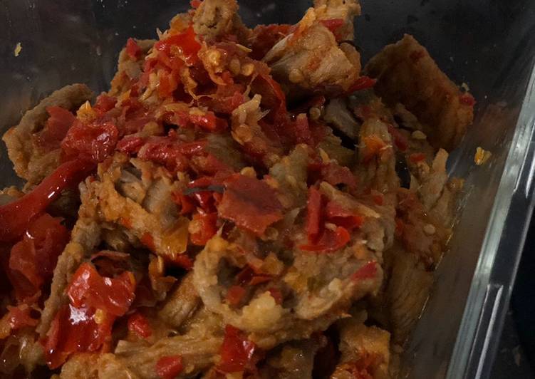 Cara Bikin Dendeng Balado Ekonomis Untuk Dijual