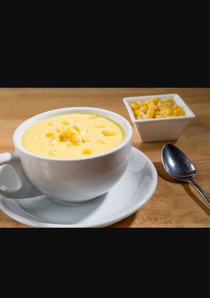 Una foto de Atol de elote