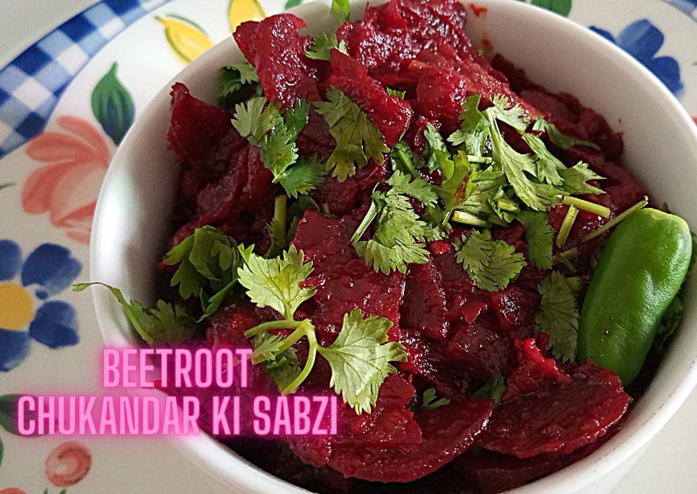 Chukandar Ki Sabzi (Beetroot)