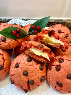 Una foto de Cookies Red velvet “ sin gluten“