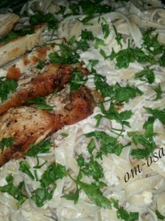 صورة لوصفة فتوتشيني بصلصة الفريدو