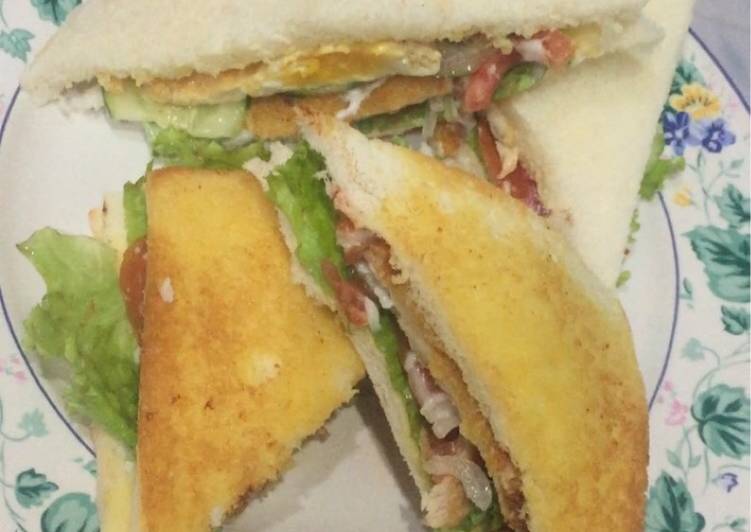 Cara Gampang mengolah Sandwich Simple dan Praktis Anti Gagal