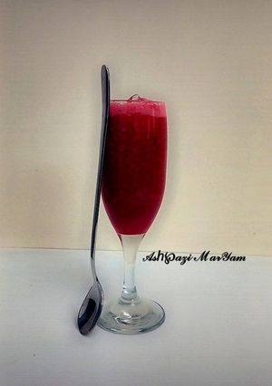 عکسی از دستور اسموتی لبو و موز🍷