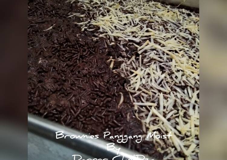 Cara Buat Brownies Panggang Moist yang sederhana