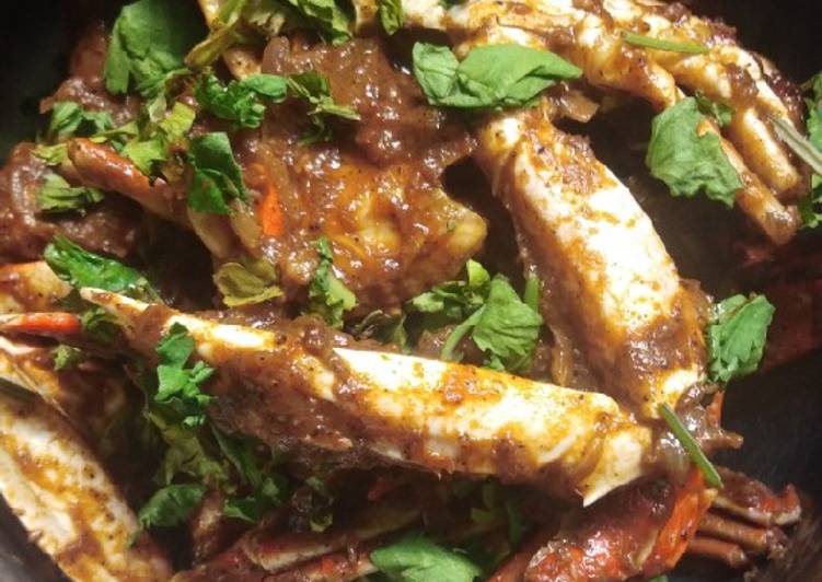 How to Prepare Quick Crab masala