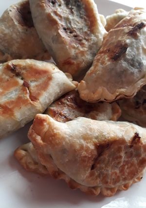 Una foto de Empanadas de acelga y queso💛Muy fáciles😃