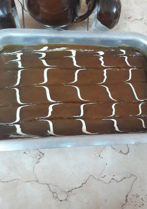 صورة لوصفة كيك توفي سهله ولذيذه