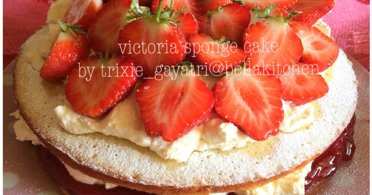 2 resep victoria sponge cake enak dan sederhana ala ...