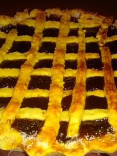 Una foto de Pastafrola sin azúcar