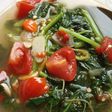 Bayam Kuah Pedas