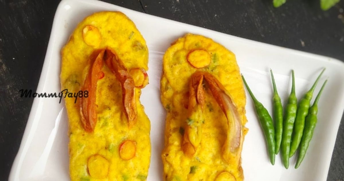 Sendal Jepit Goreng (Tempe Goreng)