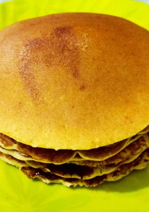 A picture of Dora cakes(pancakes).