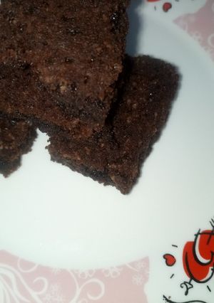 A picture of Simple homemade brownies.