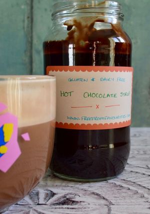A picture of Hot Chocolate Syrup.