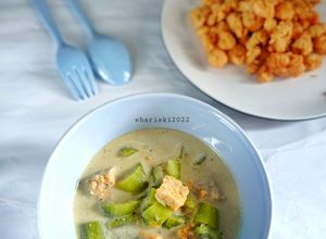 Foto resep Emes Oncom Kuah Santan