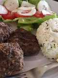Tortas de carne molida