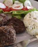 Tortas de carne molida