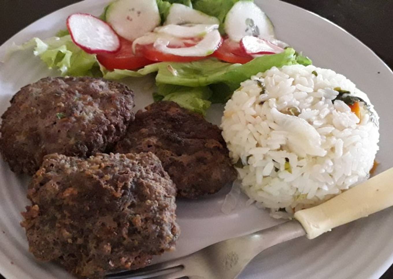 Tortas de carne molida