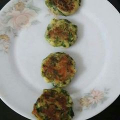 A picture of Spinach cutlet.