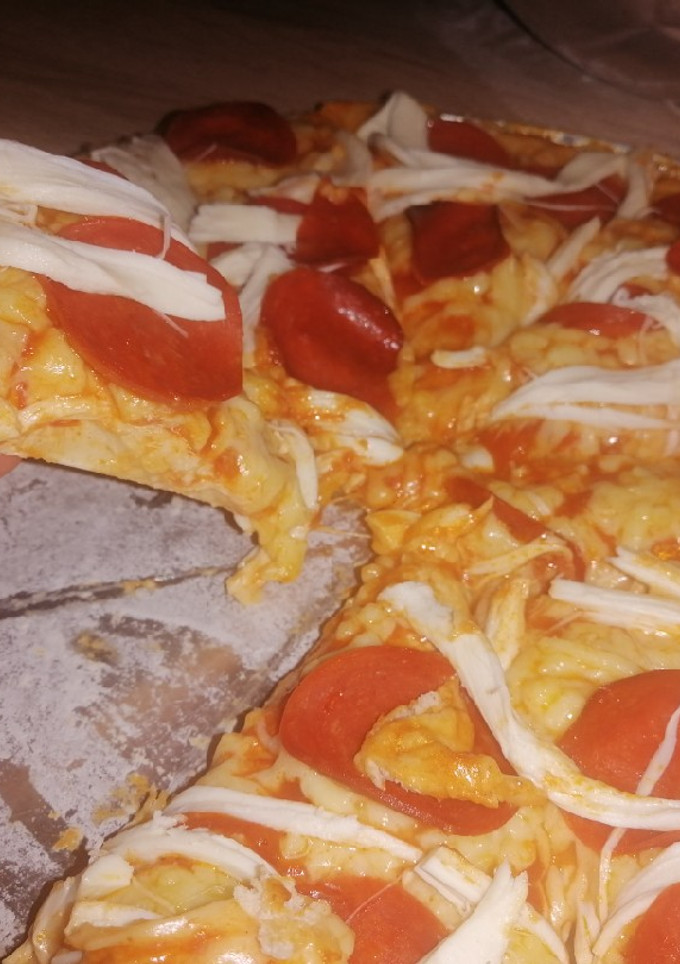 Una foto de PIZZA 🍕 👨‍🍳🔥
