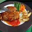 Crispy Chicken Steak (w/ brown sauce)