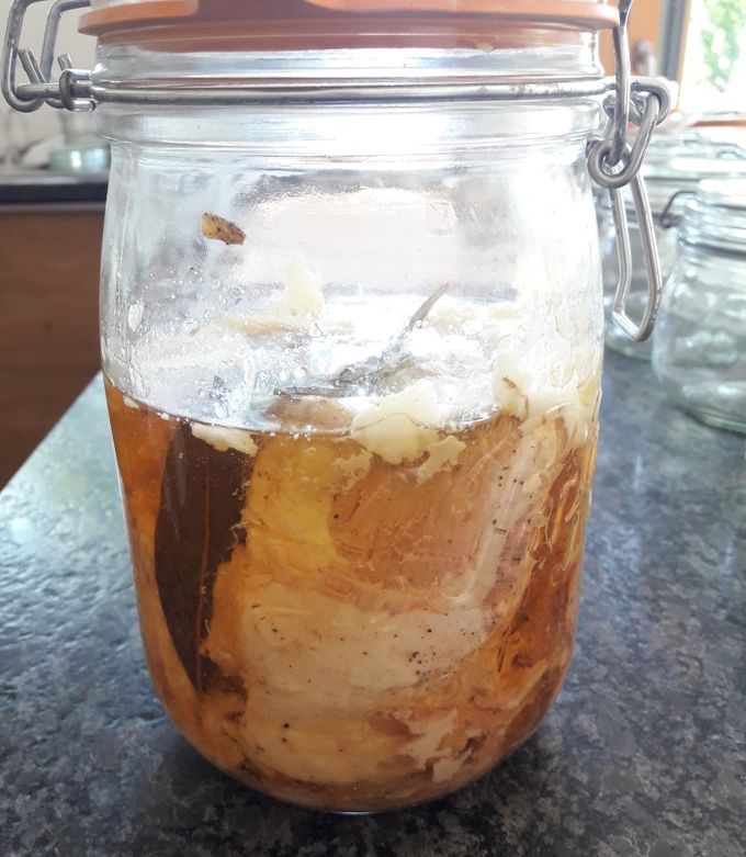 Une photo de Rôti de porc en conserve