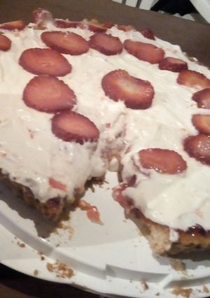 Una foto de Tarta de Frutillas