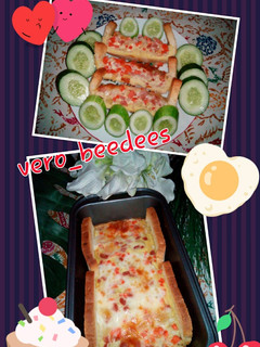 Foto resep Omelet Roti Tawar Keju