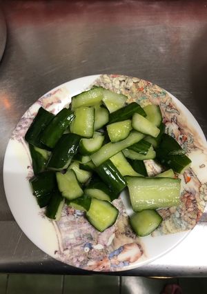涼拌小黃瓜 的食譜成品照片