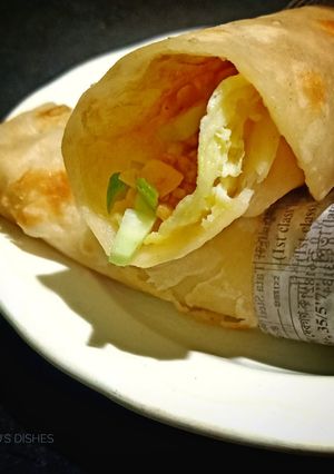 এগ রোল (Egg roll recipe in Bengali) রেসিপির প্রধান ছবি
