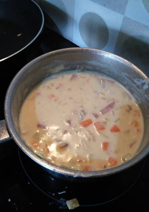 Foto resep Smoked beef cream soup
