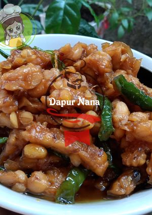 Foto resep Oreg tempe lombok ijo