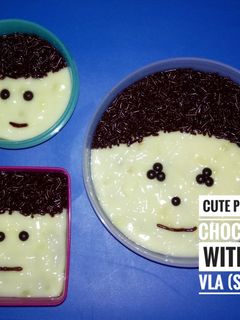 Foto resep Cute Pudding Chocolate with My Vla (Simple)