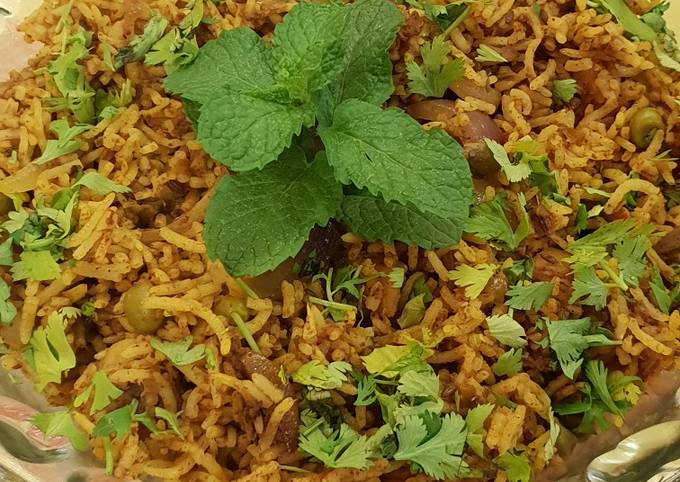 How to Make Favorite Mint vegetable pilau
