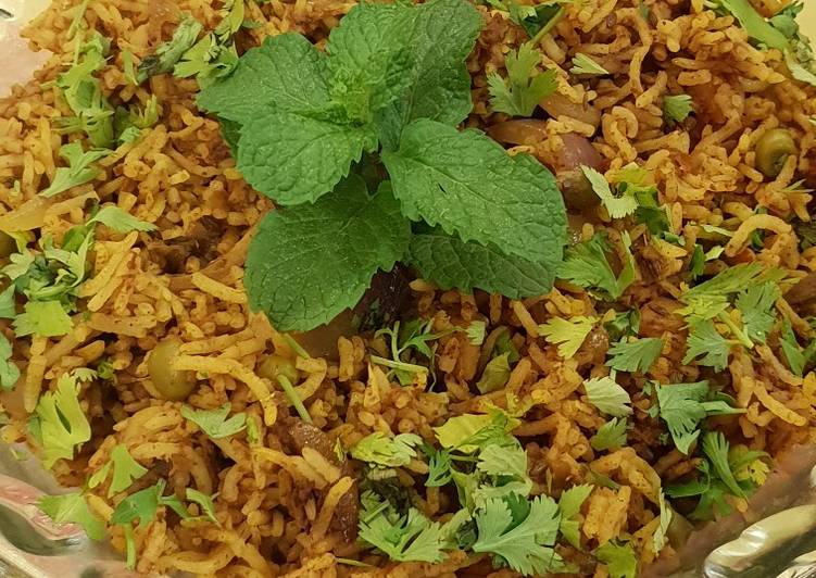 Recipe of Ultimate Mint vegetable pilau