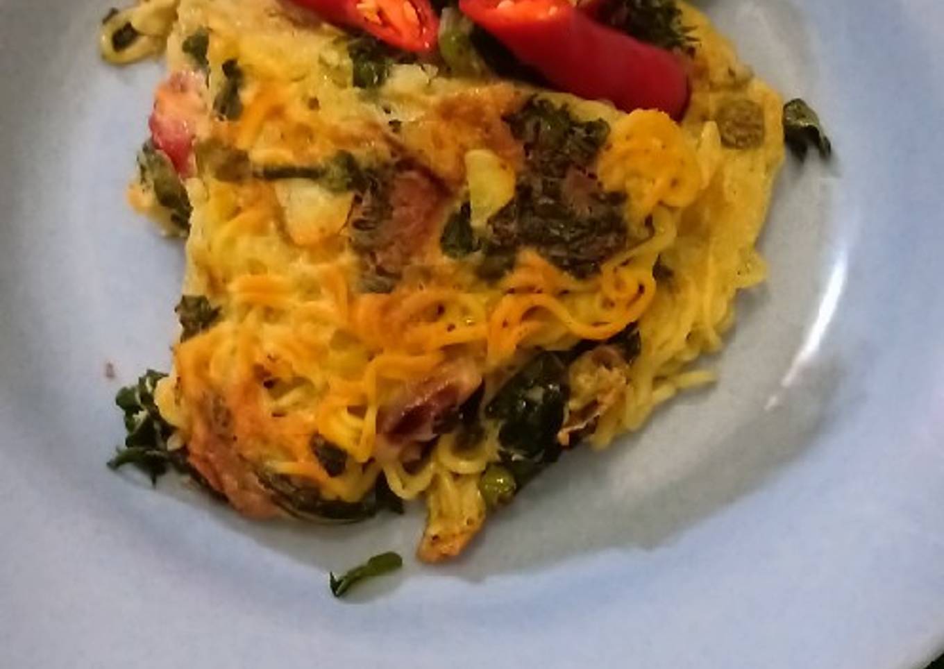 Martabak Mie Daun Singkong