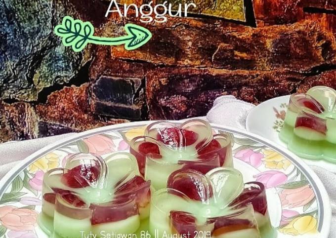 Puding Melon Anggur